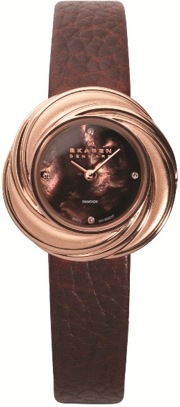 SKAGEN 885SRLD DAMEUR, BLACK LABEL